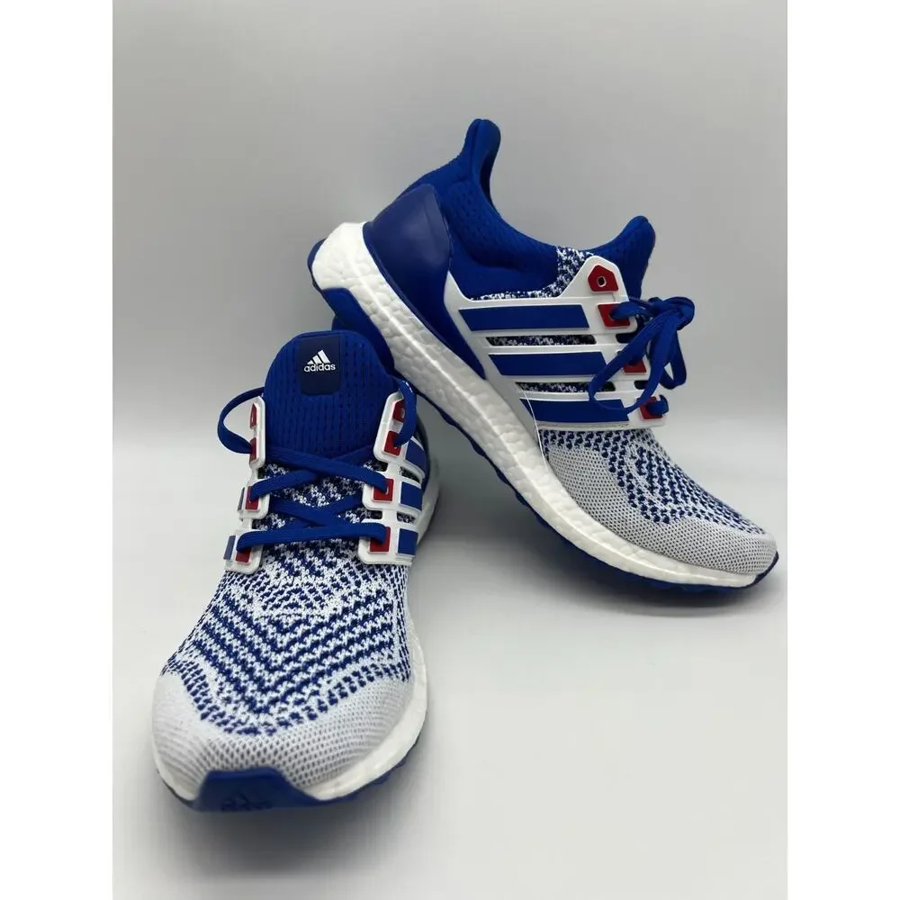 adidas Ultraboost 1.0 Cloud White Royal Blue Running Shoes IH3018 Men's Size 7.5